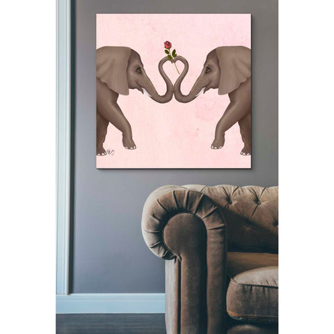Image of 'Love is in the Air Collection C' by Fab Funky Giclee Canvas Wall Art