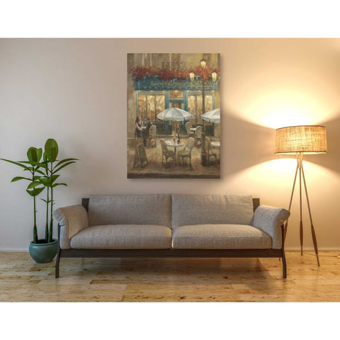 Image of 'Paris Cafe I Crop' by Danhui Nai, Canvas Wall Art,40 x 54