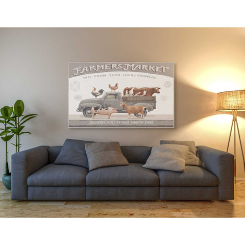 Image of 'Vintage Farm I v2' by Daphne Brissonet, Canvas Wall Art,40 x 54