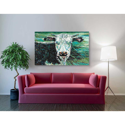 Image of 'Marshland Cow I' by Carolee Vitaletti Giclee Canvas Wall Art