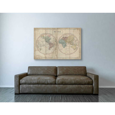 Image of 'Old World Eastern Western' by Wild Apple Portfolio, Canvas Wall Art,40 x 60