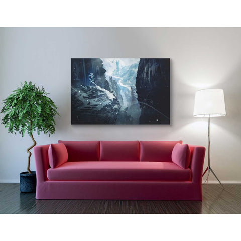Image of 'Winter Ruins' by Jonathan Lam, Canvas Wall Art,40 x 60