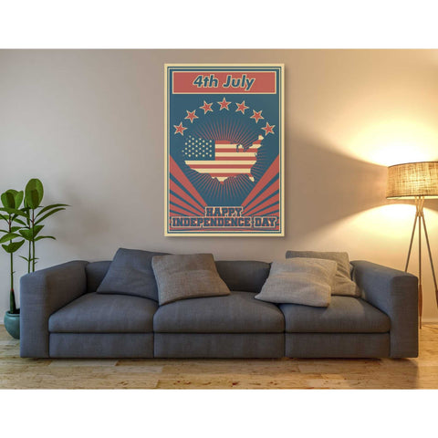 Image of 'Independence Day USA' Giclee Canvas Wall Art