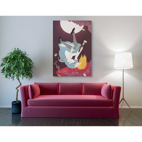 Image of 'Alice in Wonderland' by Sai Tamiya, Canvas Wall Art,40 x 60