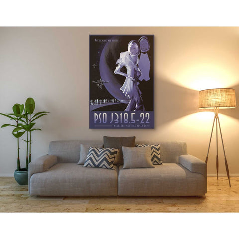 Image of 'Visions of the Future: PSO J318.5-22' Canvas Wall Art,40 x 60