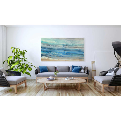 Image of 'Ocean Waves' by Albena Hristova, Canvas Wall Art,60 x 40
