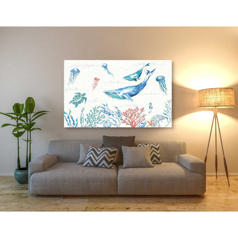 Image of 'Maritime I' by Daphne Brissonet, Canvas Wall Art,40 x 60