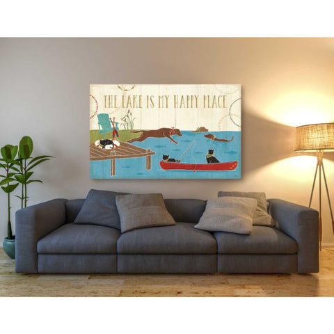 Image of 'Lake Pals I' by Veronique Charron, Canvas Wall Art,60 x 40
