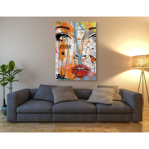 Image of 'Know' by Loui Jover, Canvas Wall Art,40 x 60