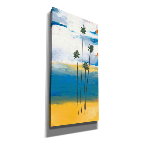 Image of 'Four Palms' by Jan Weiss, Canvas Wall Art