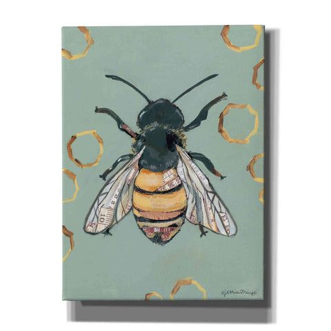 Image of 'Bee' by Jessica Mingo, Canvas Wall Art