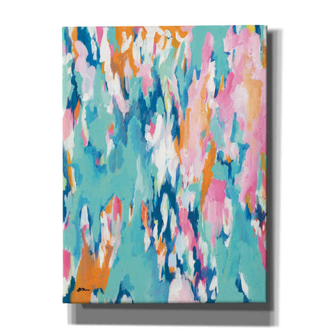 Image of 'Abstract Aqua' by Jessica Mingo, Canvas Wall Art