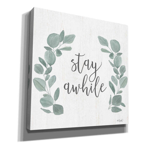 Image of 'Stay Awhile Eucalyptus' by Kate Sherrill, Canvas, Wall Art