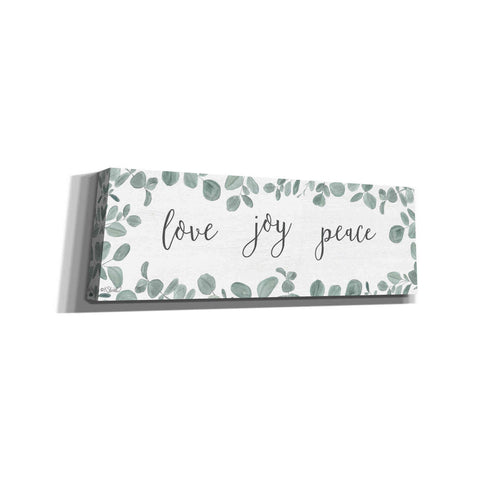 Image of 'Love-Joy-Peace Eucalyptus' by Kate Sherrill, Canvas, Wall Art