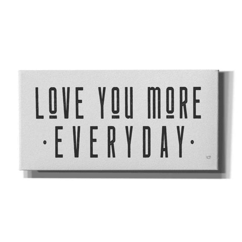 Image of 'Love You More' by Lux + Me Designs, Canvas, Wall Art
