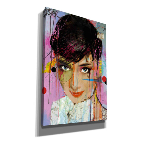 Image of 'Audrey On Ice' by Loui Jover, Canvas, Wall Art