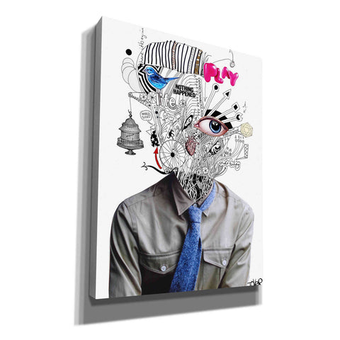Image of 'The Introspect' by Loui Jover, Canvas, Wall Art
