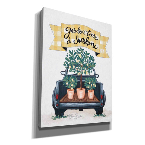 Image of 'Garden Time & Sunshine I' by Sara Baker, Canvas, Wall Art