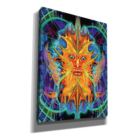 Image of 'Green Man' by Michael Stewart, Canvas Wall Art