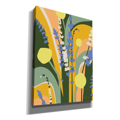 Image of 'Lavender and Craspedia' by Megan Gallagher, Canvas Wall Art