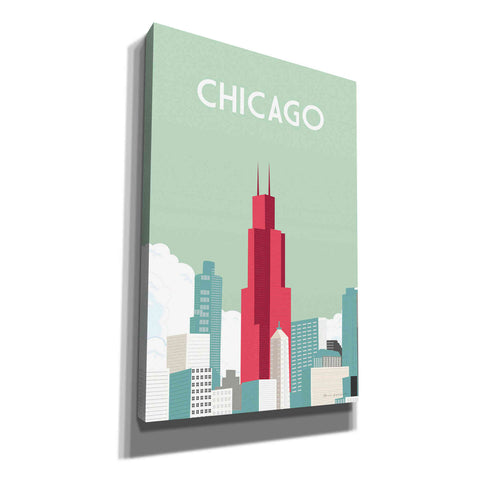 Image of 'Chicago' by Omar Escalante, Canvas Wall Art