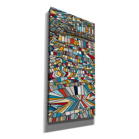 Image of 'Primary Grain II' by Nikki Galapon, Canvas Wall Art
