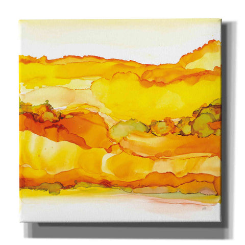 Image of 'Yellowscape II' by Chris Paschke, Canvas Wall Art