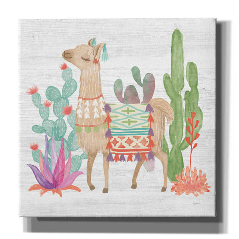 Image of 'Lovely Llamas IV' by Mary Urban, Canvas Wall Art