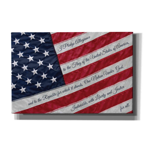 Image of 'I Pledge Allegiance II' by Lori Deiter, Canvas Wall Art