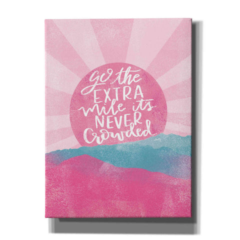 Image of 'Go the Extra Mile' by Misty Michelle, Canvas Wall Art