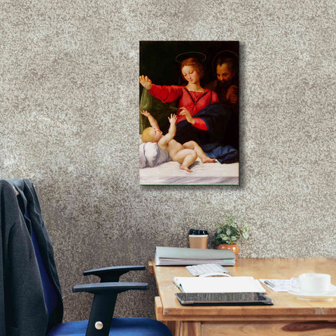 Image of 'Madonna of Loreto' by Raphael, Canvas Wall Art,18 x 26
