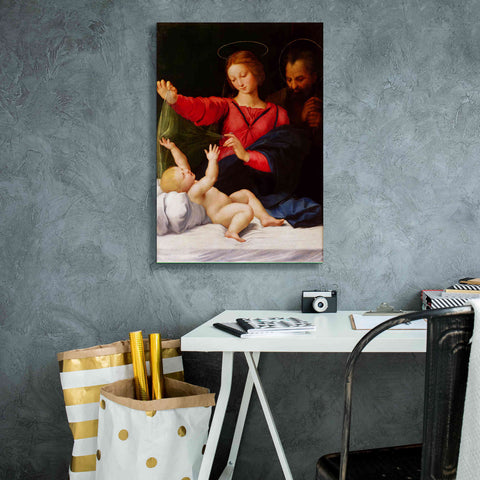 Image of 'Madonna of Loreto' by Raphael, Canvas Wall Art,18 x 26