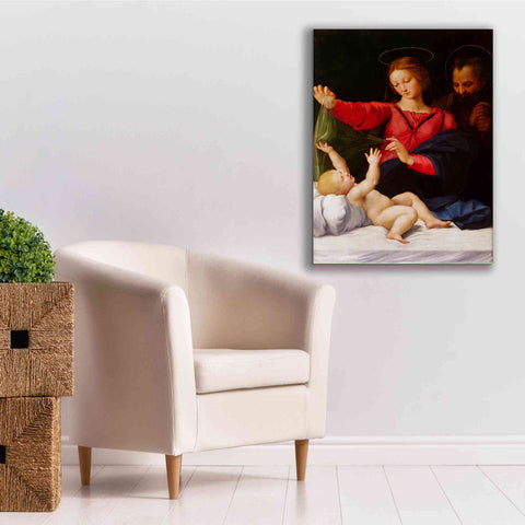 Image of 'Madonna of Loreto' by Raphael, Canvas Wall Art,26 x 34