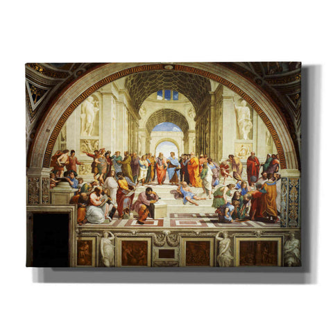 Image of 'The School of Athens' by Raphael, Canvas Wall Art
