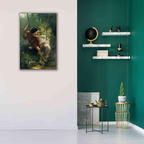 Image of 'Springtime' by Pierre Auguste Cot, Canvas Wall Art,26 x 40