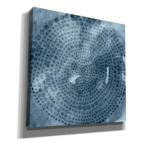 Image of 'Indigo Wheel II' by Chariklia Zarris, Canvas Wall Art