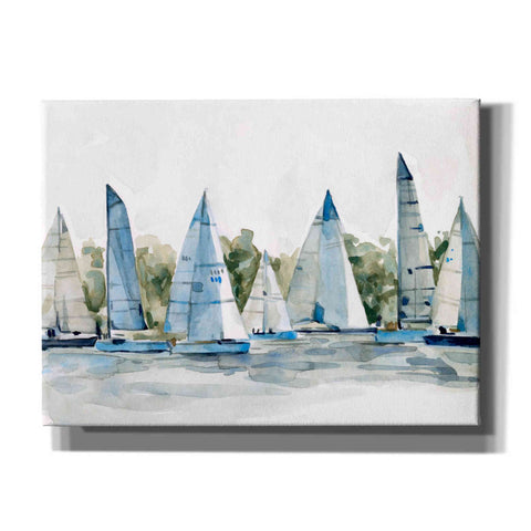 Image of 'Pastel Marina I' by Emma Scarvey, Canvas Wall Art