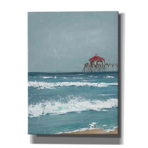 Image of 'Fishing Pier Diptych I' by Jade Reynolds, Canvas Wall Art