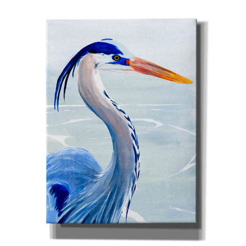 Image of 'Great Blue III' by Annie Warren, Canvas Wall Art