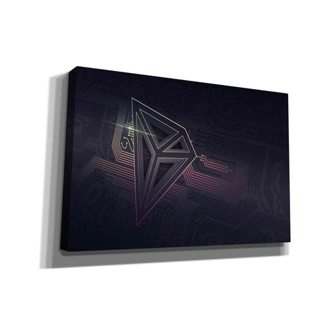 Image of 'Crypto-Tron' by Katalina, Canvas Wall Art