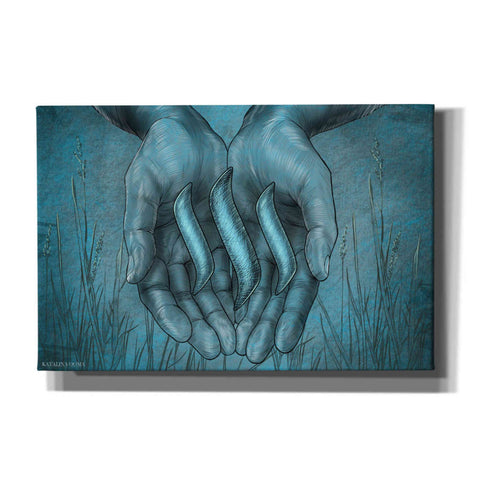Image of 'Steem Crypto' by Katalina, Canvas Wall Art