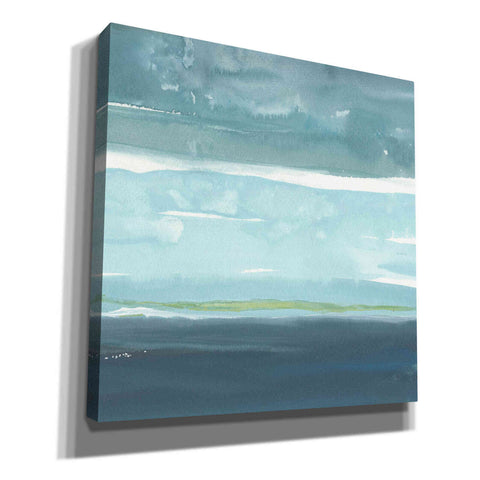 Image of 'Teal Horizon II' by Rob Delamater, Canvas Wall Art