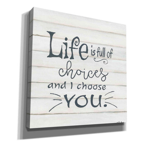 Image of 'I Choose You' by Pam Britton, Canvas Wall Art