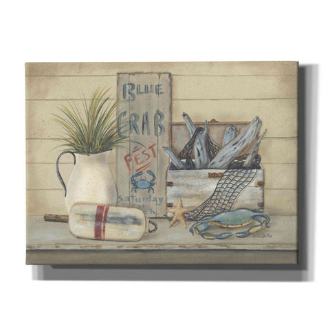 Image of 'Blue Crab Fest' by Pam Britton, Canvas Wall Art