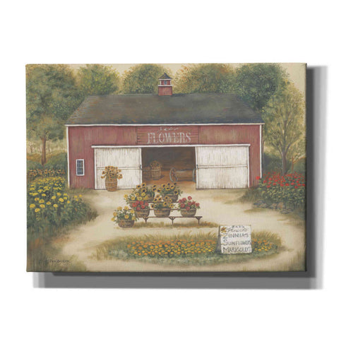 Image of 'Zeb's Flowers' by Pam Britton, Canvas Wall Art