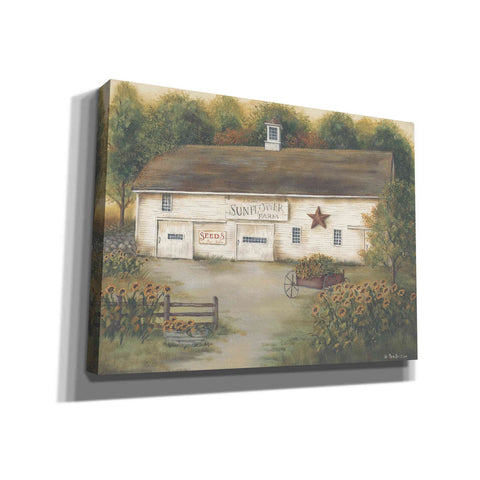 Image of 'Caleb's Sunflower Farm' by Pam Britton, Canvas Wall Art
