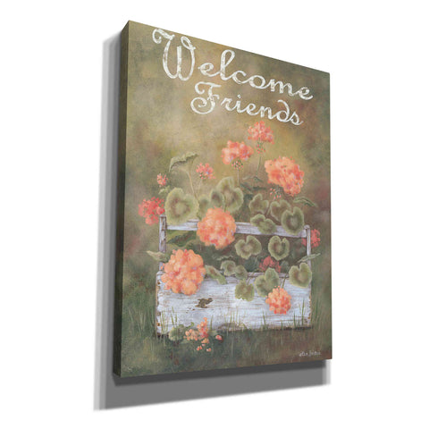 Image of 'Spring Geraniums' by Pam Britton, Canvas Wall Art