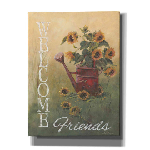 Image of 'A Sunflower Welcome' by Pam Britton, Canvas Wall Art
