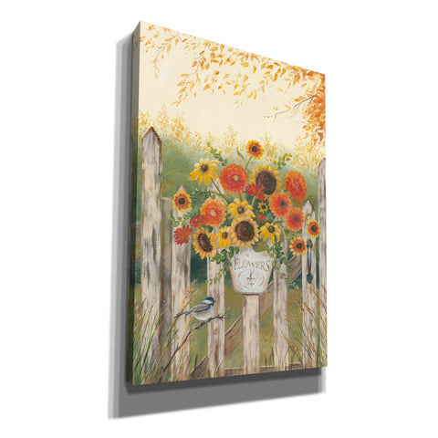 Image of 'Autumn Gate' by Pam Britton, Canvas Wall Art