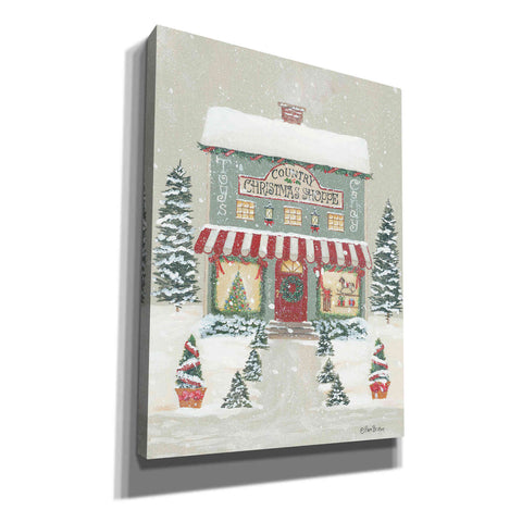 Image of 'Country Christmas Shoppe' by Pam Britton, Canvas Wall Art